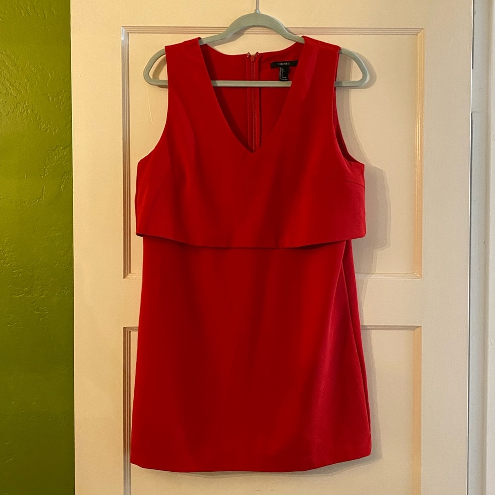 Forever 21 Red Dress - Picture 1 of 3